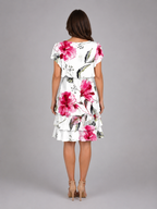 Floral Ruffle Mini Dress