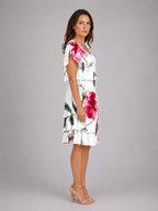Floral Ruffle Mini Dress