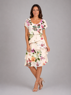 Floral Ruffle Mini Dress