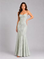 Floral Sweetheart Maxi Dress