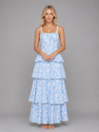 Floral Tiered Maxi Dress