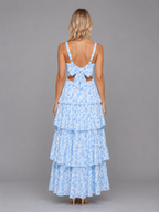 Floral Tiered Maxi Dress