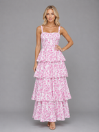 Floral Tiered Maxi Dress