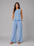 Gingham Two-Piece Set