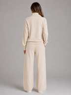 Half Zip Lounge Set – Relaxed Two Piece Co-Ord