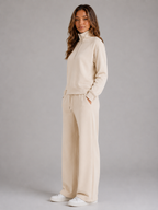 Half Zip Lounge Set – Relaxed Two Piece Co-Ord