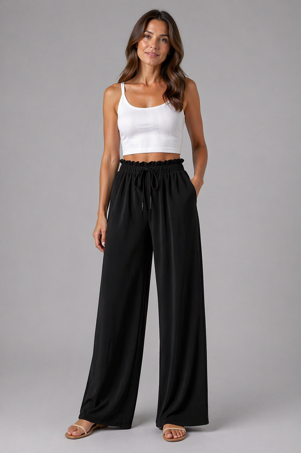 Women's Wide Leg Trousers