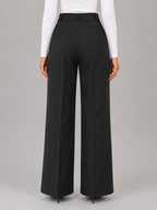 High Waisted Tailored Trousers – Straight Leg Smart Work Pants