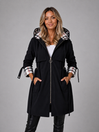 Hooded Long Utility Jacket