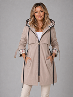 Hooded Long Utility Jacket