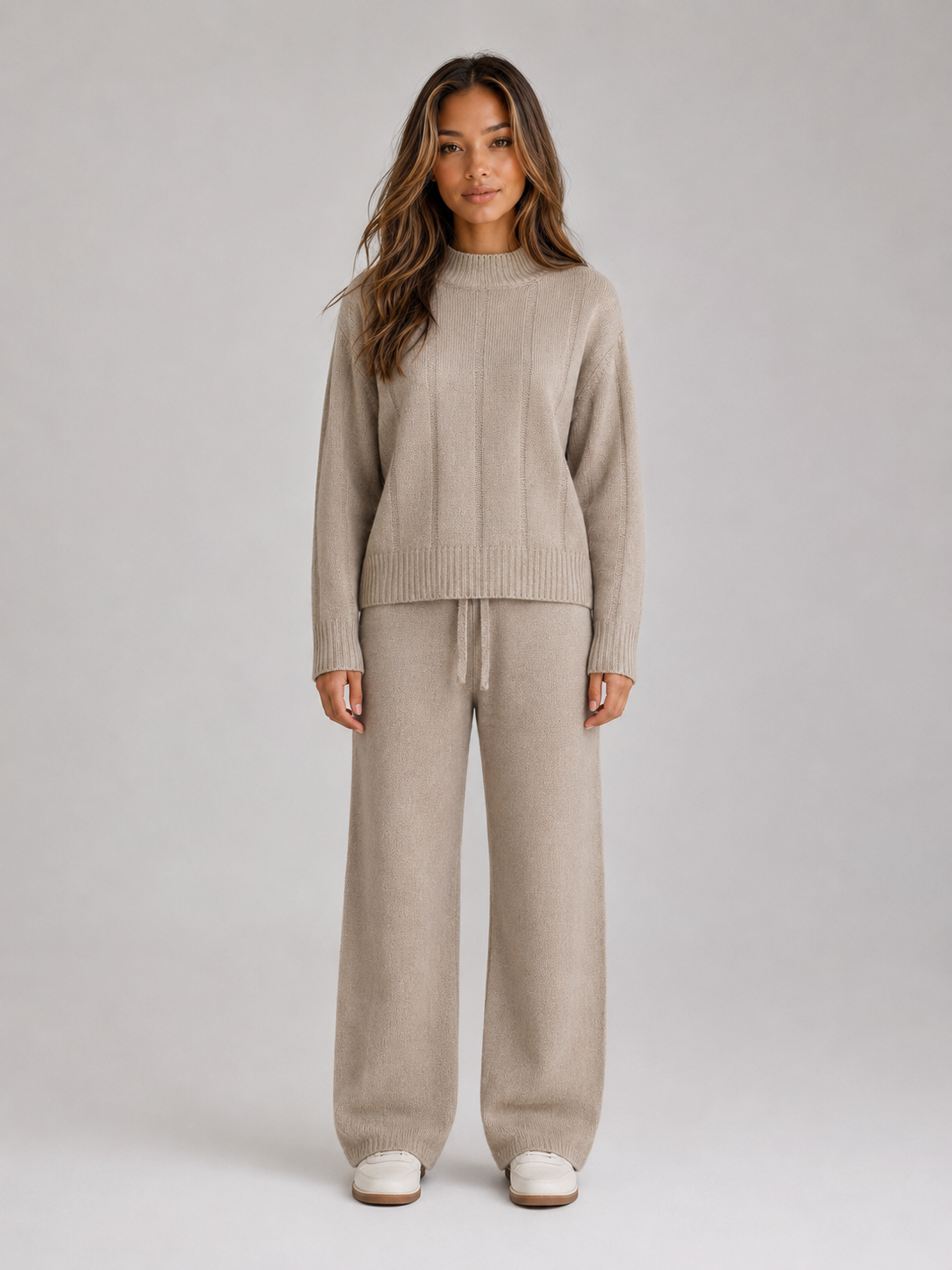 Knitted Lounge Set – Relaxed Two Piece Co-Ord