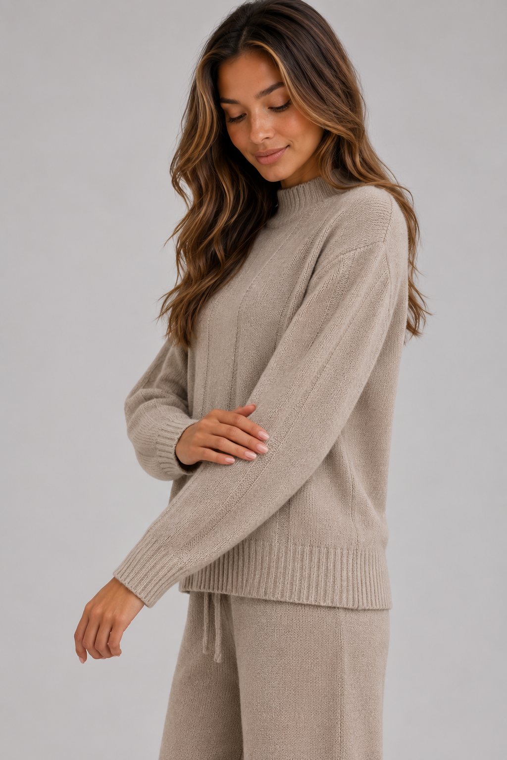 Knitted Lounge Set – Relaxed Two Piece Co-Ord