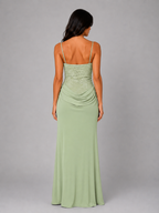 Lace Bodice Maxi Dress
