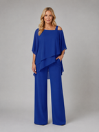 Layered Chiffon Set