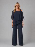 Layered Chiffon Set