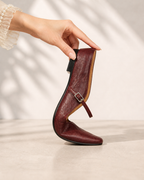 Pointed Mary Jane Mules