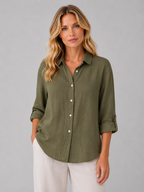 Linen Button Shirt