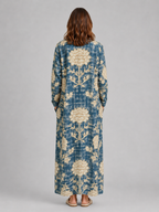 Linen Look Midi Dress