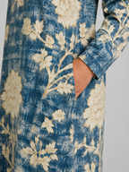 Linen Look Midi Dress