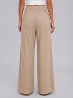 Linen Wide Leg Trousers