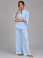 Linen Style Two-Piece Set