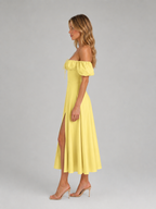 Milkmaid Corset Midi Dress