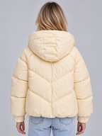 Oversized Hooded Quilted Puffer Jacket – Padded Winter Coat