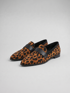 Pointed Suede Loafers
