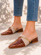 Pointed Mule Heels