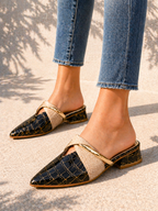 Pointed Mule Heels