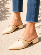 Pointed Mule Heels