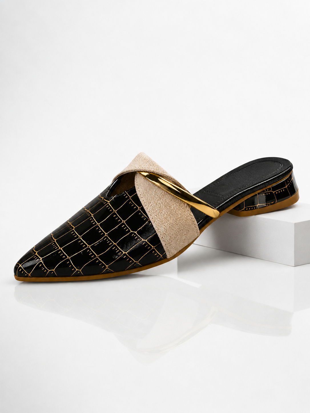 Women's Pointed Mule Heels