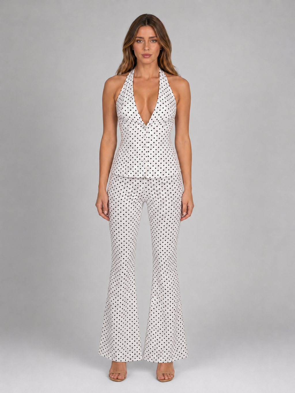 Women's Polka Dot Co-Ord Set