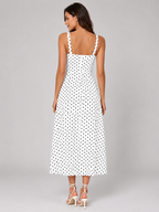 Polka Dot Midi Dress