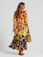 Printed Shirt Dress