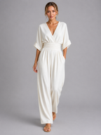 Relaxed Wide-Leg Jumpsuit