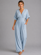 Relaxed Wide-Leg Jumpsuit