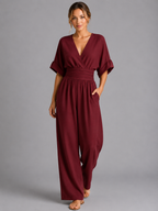 Relaxed Wide-Leg Jumpsuit
