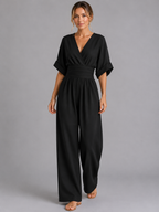 Relaxed Wide-Leg Jumpsuit