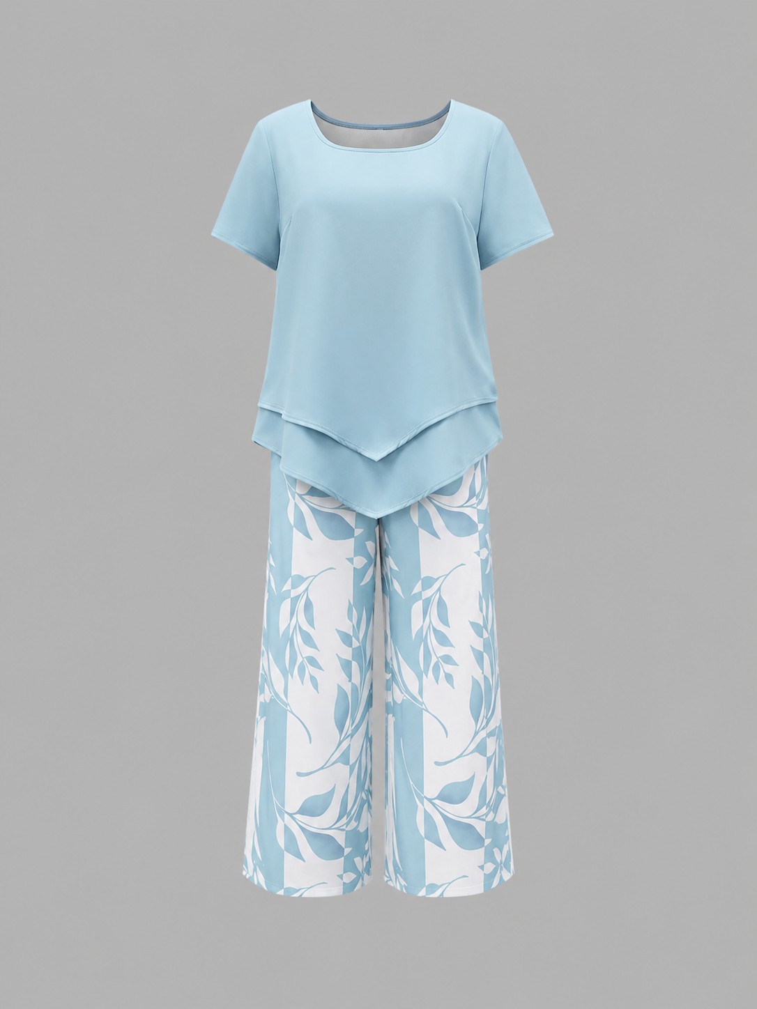 Women's Layered Two-Piece Set