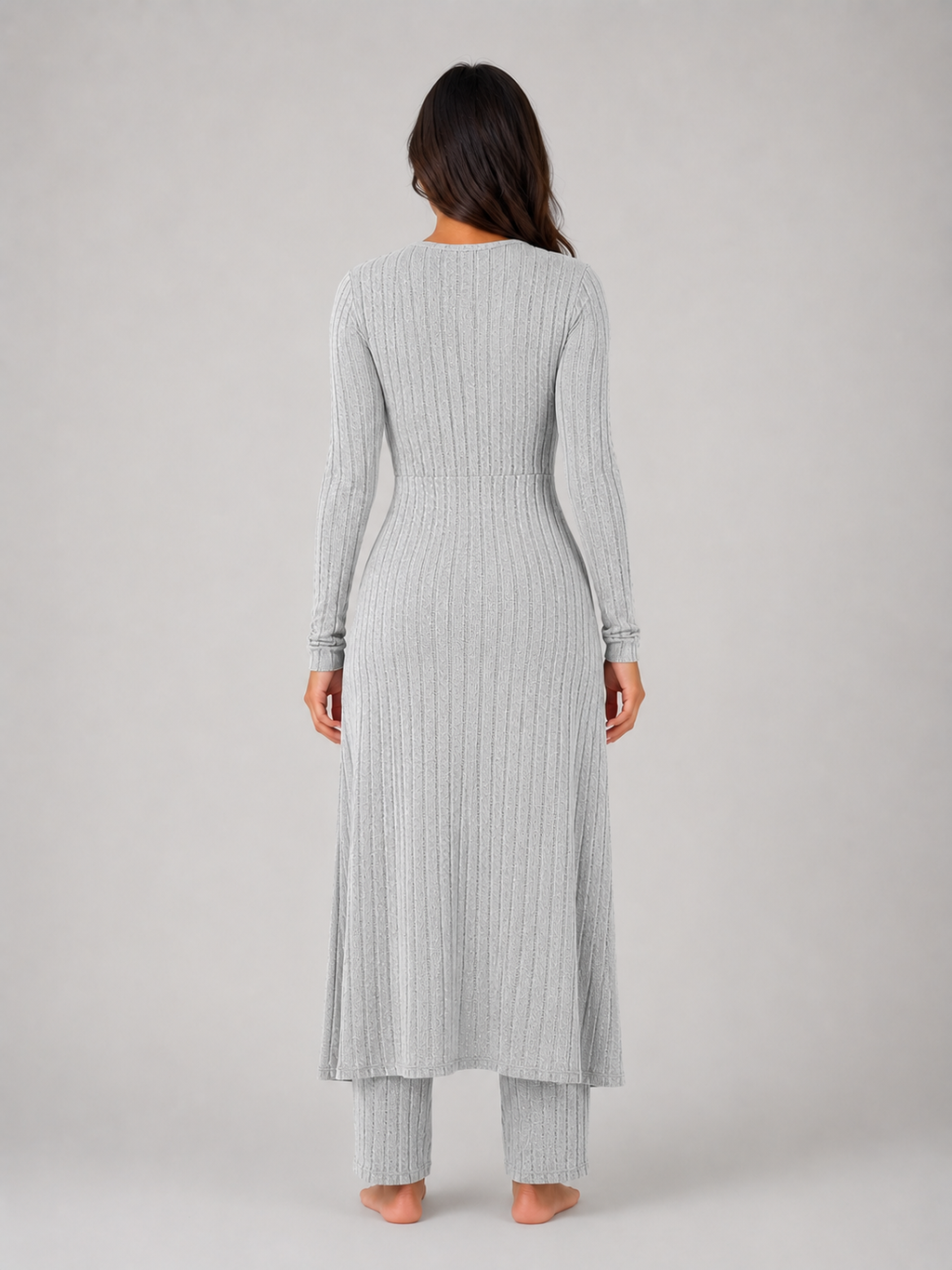 Women's Ribbed Lounge Set