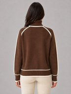 Roll Neck Jumper – Soft Relaxed Knit Top