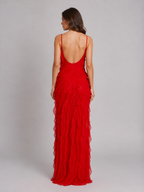 Ruffle Maxi Dress