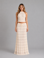 Ruffle Textured Co-Ord Set