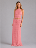 Ruffle Textured Co-Ord Set