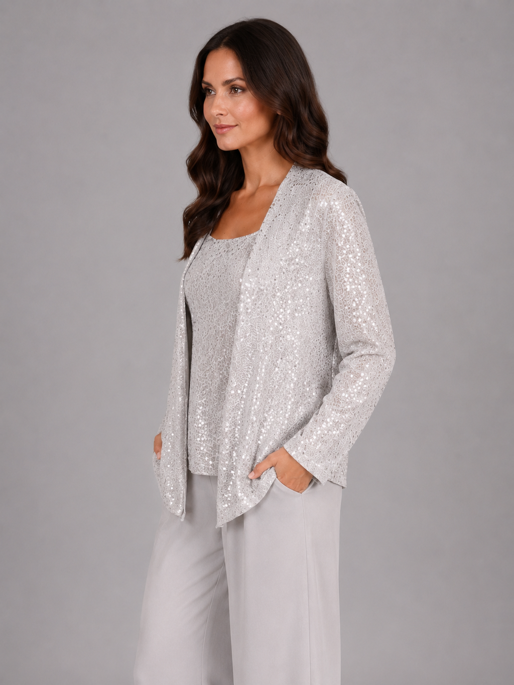 Women's Sequin Three-Piece Set
