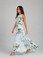 Sleeveless Floral Maxi Dress