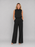 Sleeveless Wide Leg Co-Ord Set