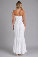 Lace Corset Maxi Dress