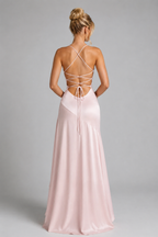 Strappy Maxi Dress with Thigh Split